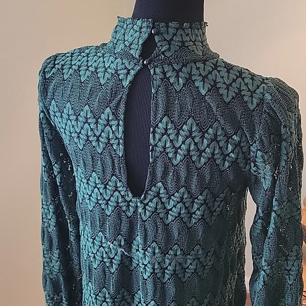 Free People Simone Mock neck lace minidress - Picture 4 of 8